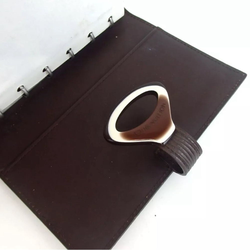Louis Vuitton Epi notebook agenda—-  rare.. brown - Picture 11 of 14
